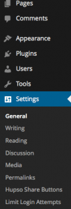 WordPress Settings WP Settings